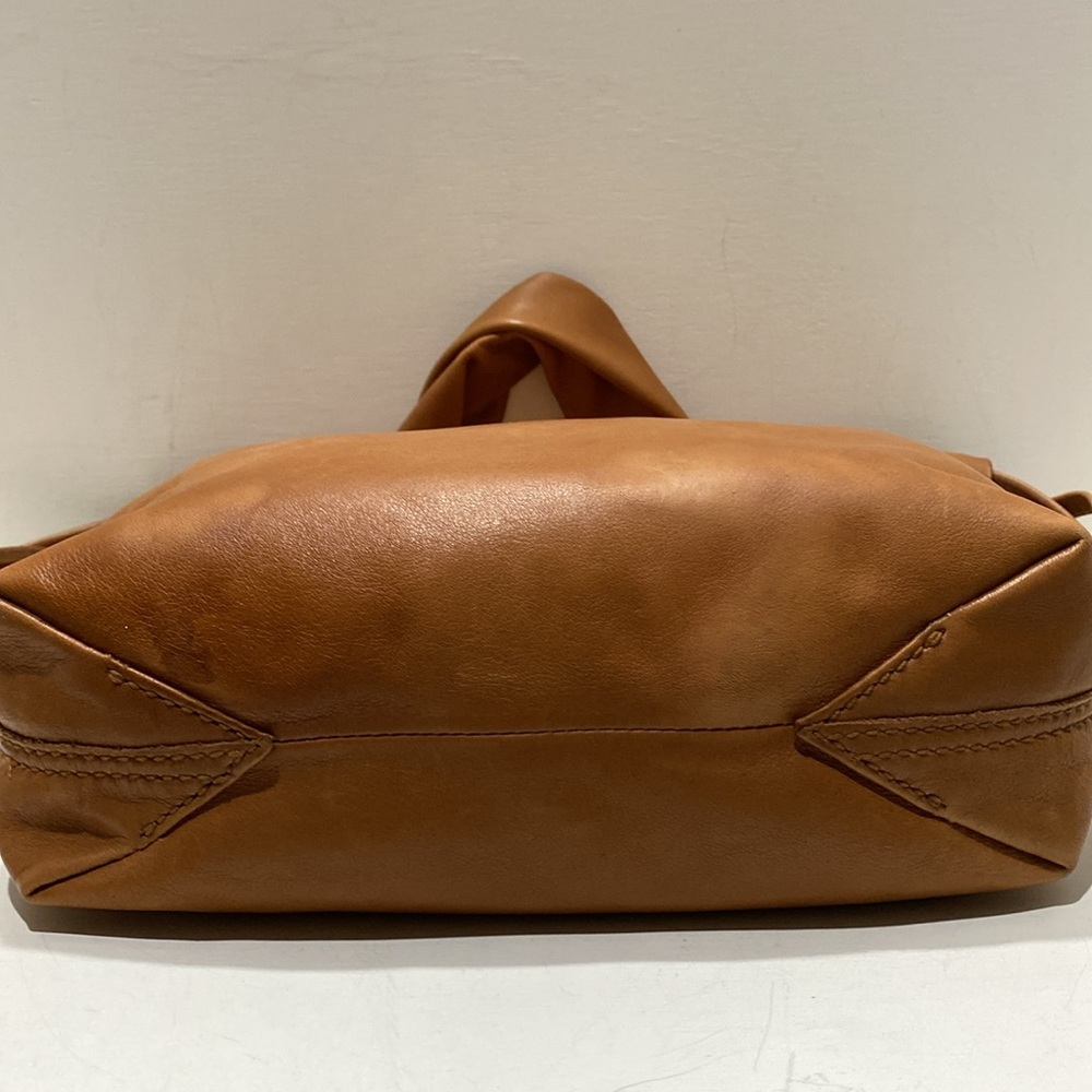 MADEWELL “The Piazza” Soft Tan Leather Tote/ Crossbody Bag - Picture 11 of 16